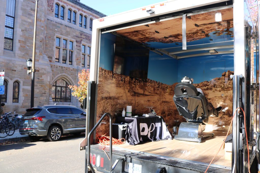 PETA “abducts” Yale students for VR experience to protest animal research -  Yale Daily News